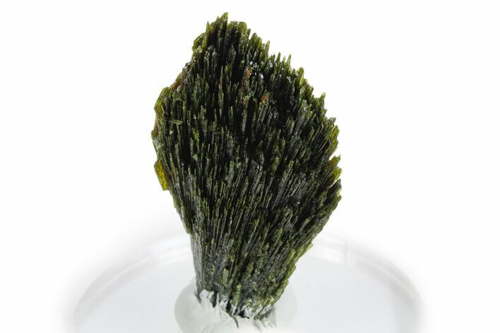 Lustrous Green Epidote Crystal Spray - Peru #347846